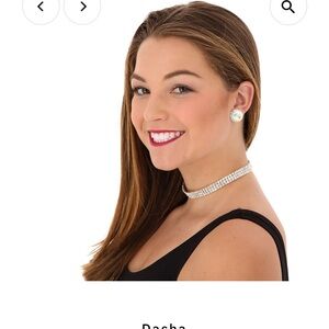 Silver Crystal Necklace